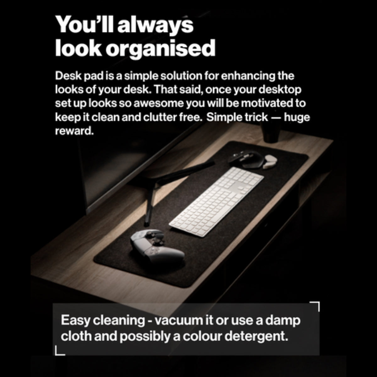 Deltahub Minimalistic Desk Pad