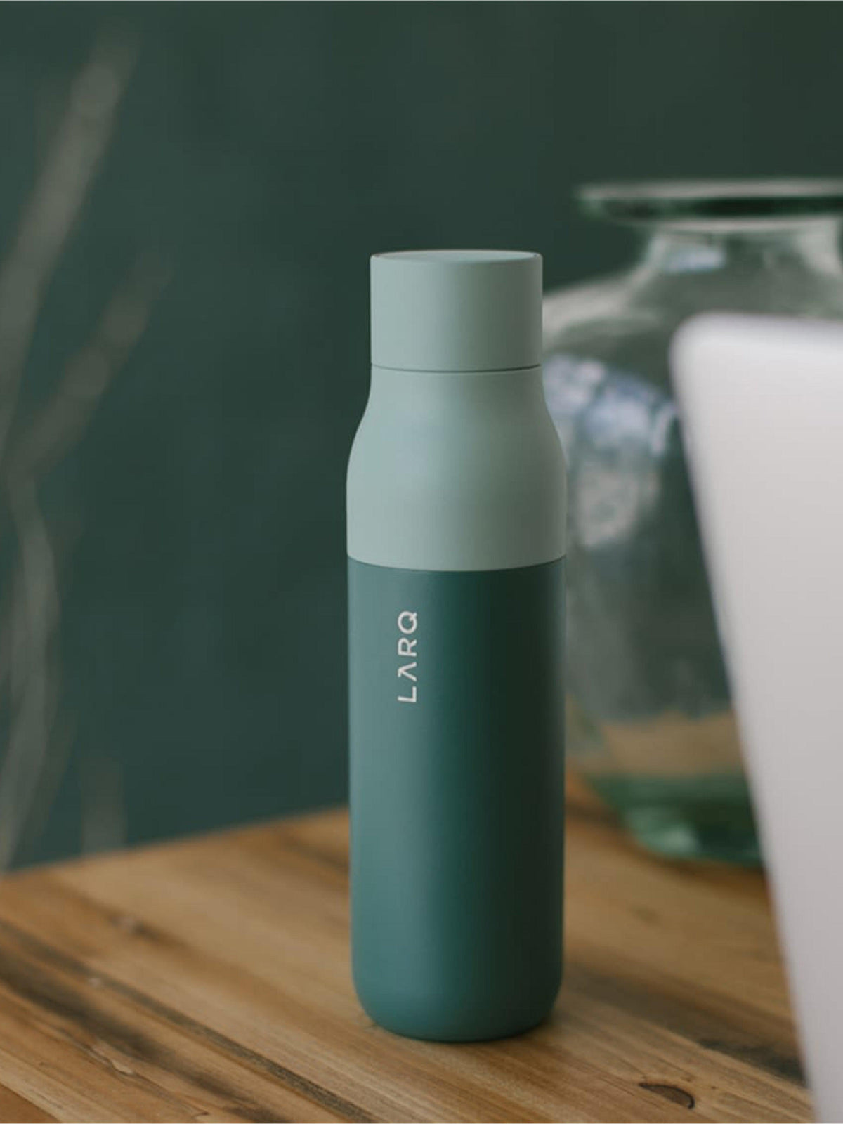 Larq Bottle PureVis™ 500ml Eucalyptus Green