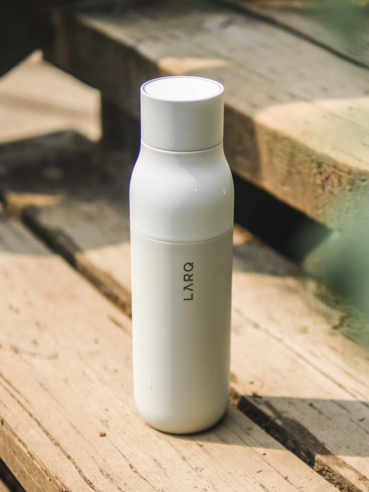 Larq Bottle PureVis™ 500ml Granite White