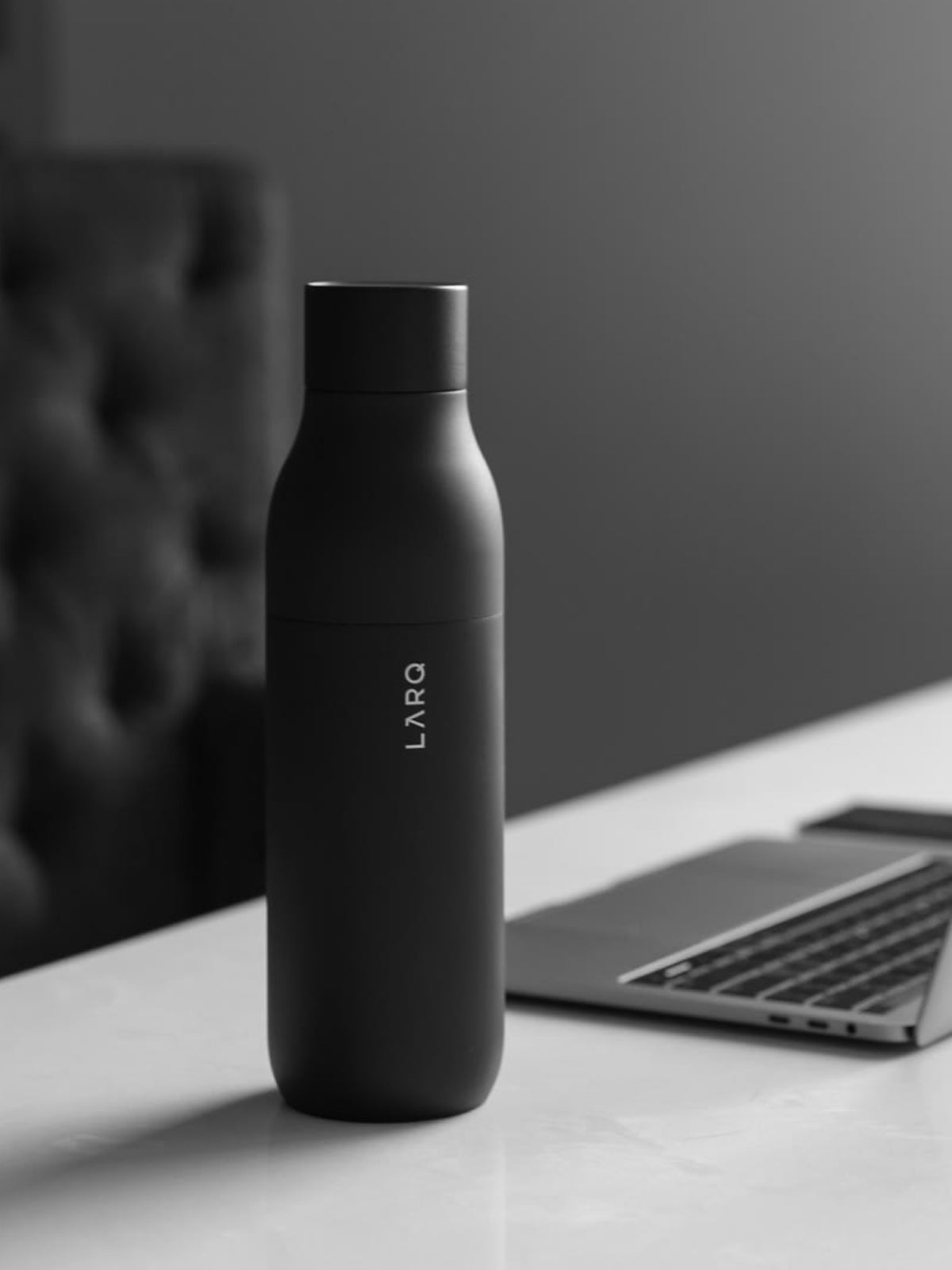 Larq Bottle PureVis™ 500ml Obsidian Black