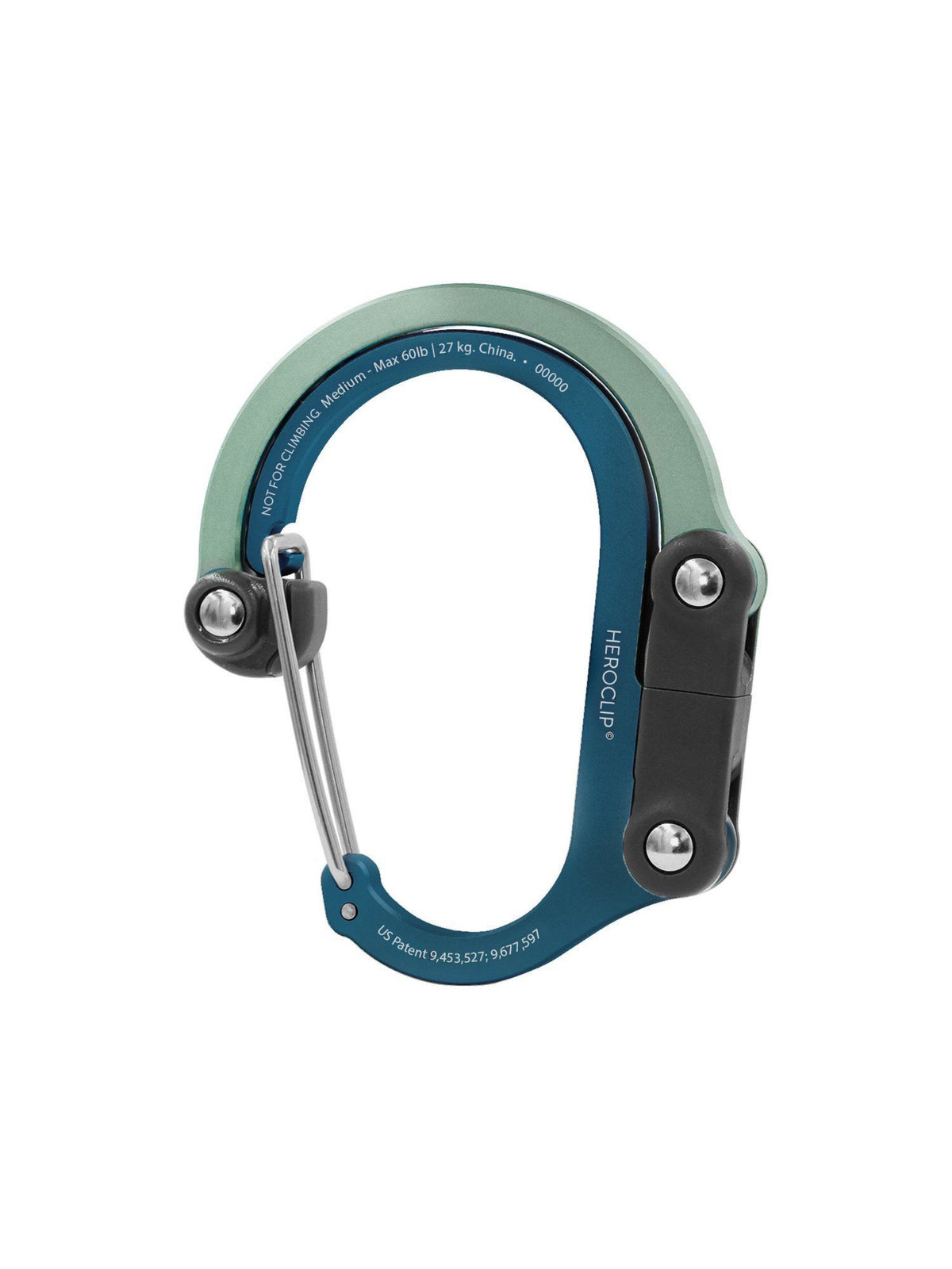 Heroclip Carabiner Medium Mint Teal