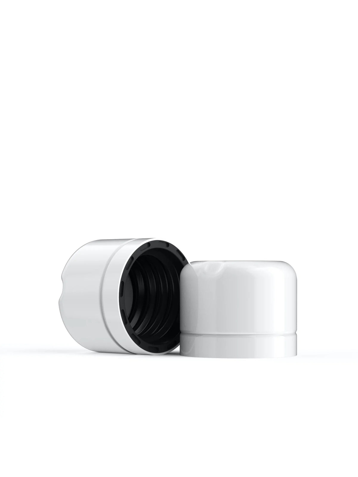 Memobottle Metallic Gloss White Lid