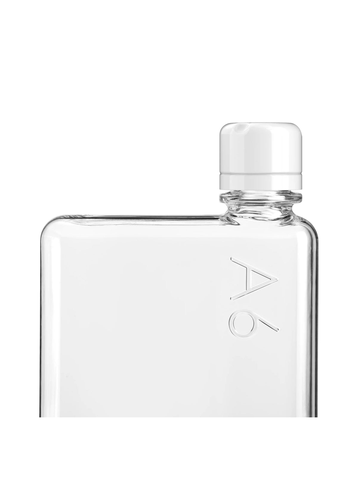 Memobottle Metallic Gloss White Lid