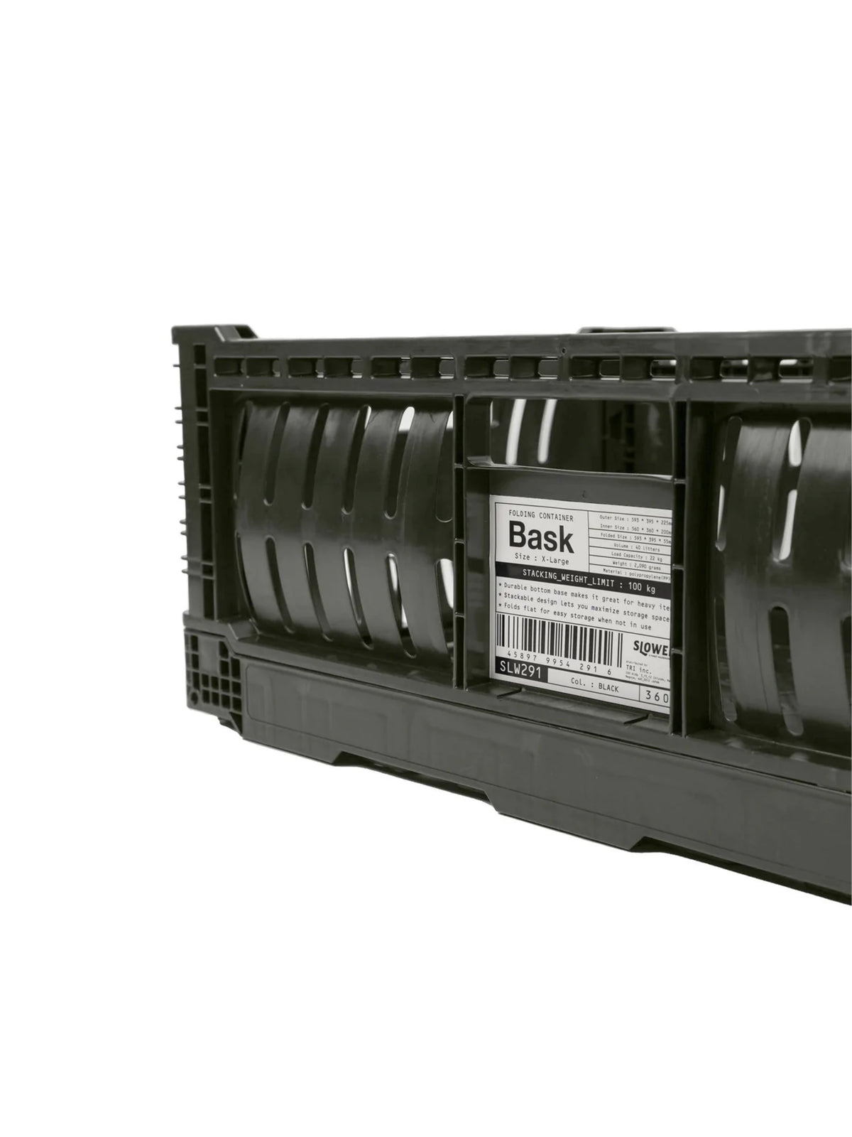 Slower Folding Container Bask XLarge