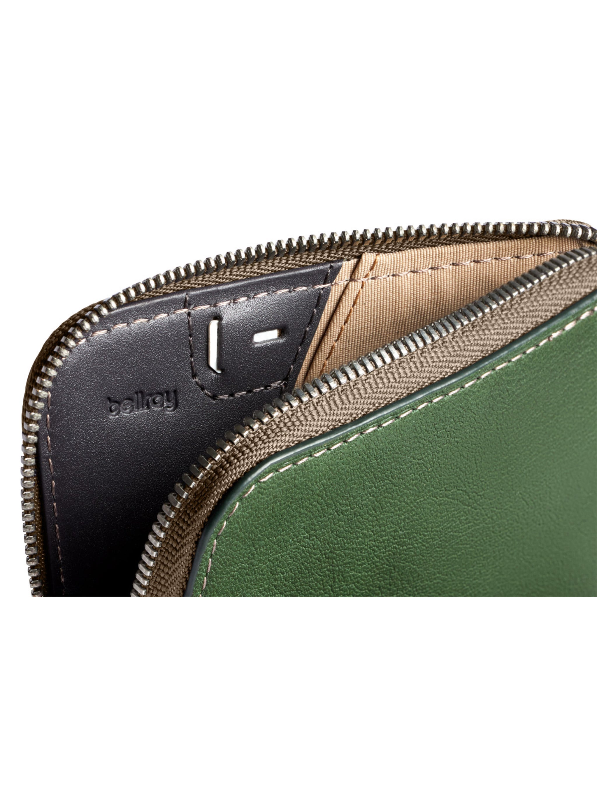 bellroy designers edition green wallet with zipper Bellroy Card Pocket Ranger Green