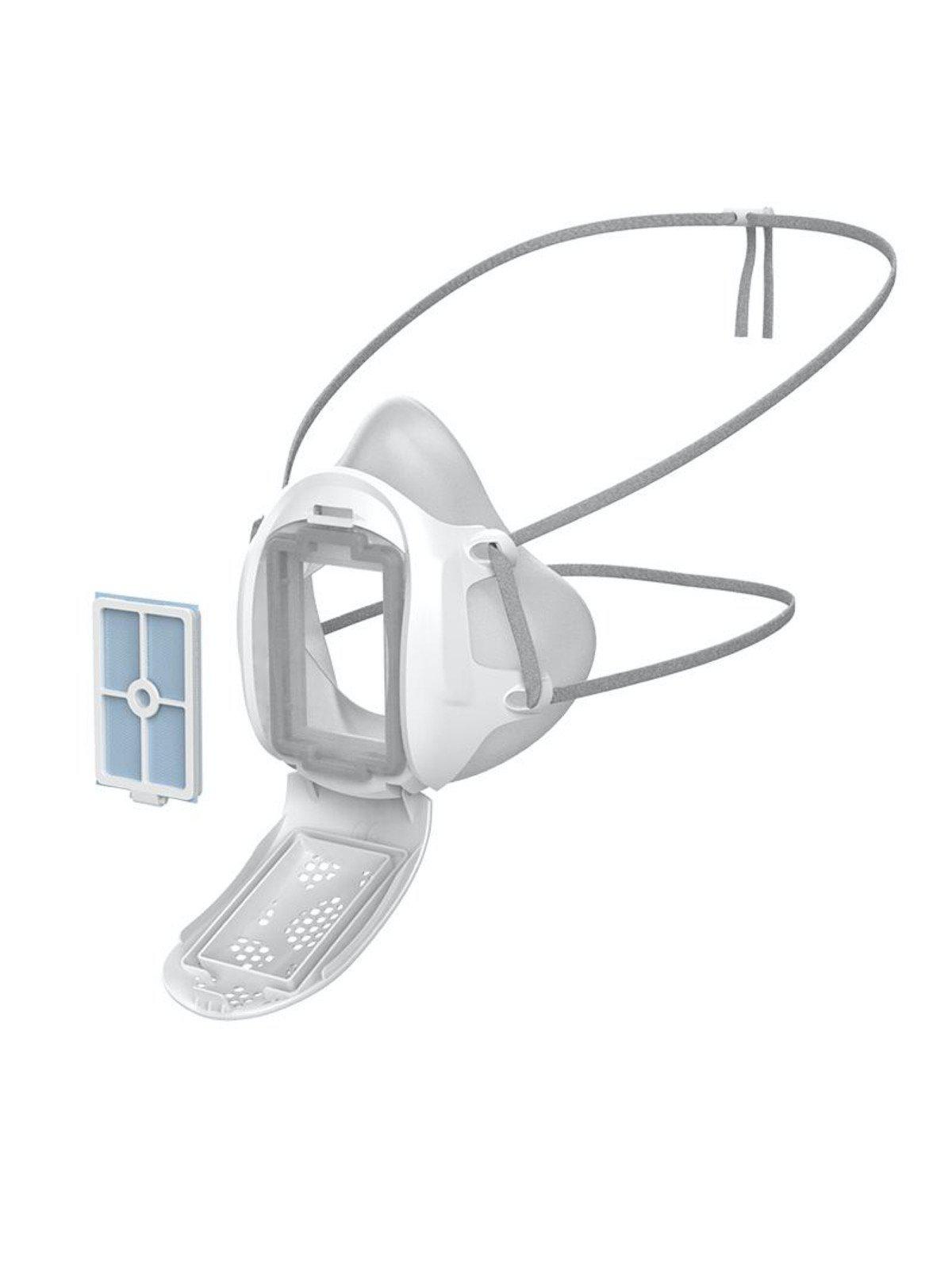 Gill Mask Reusable Face Mask Respirator White