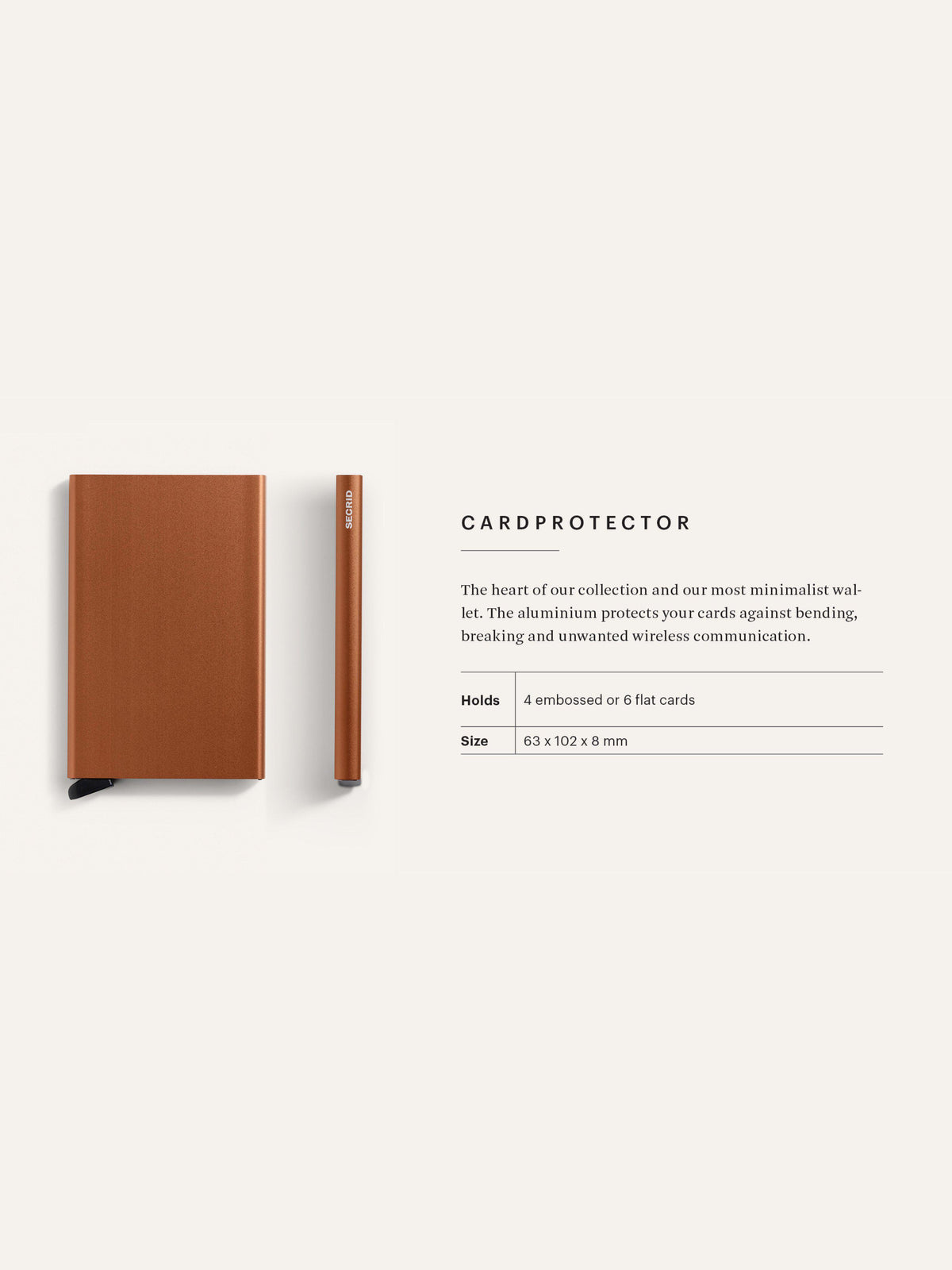 Secrid Cardprotector Brown