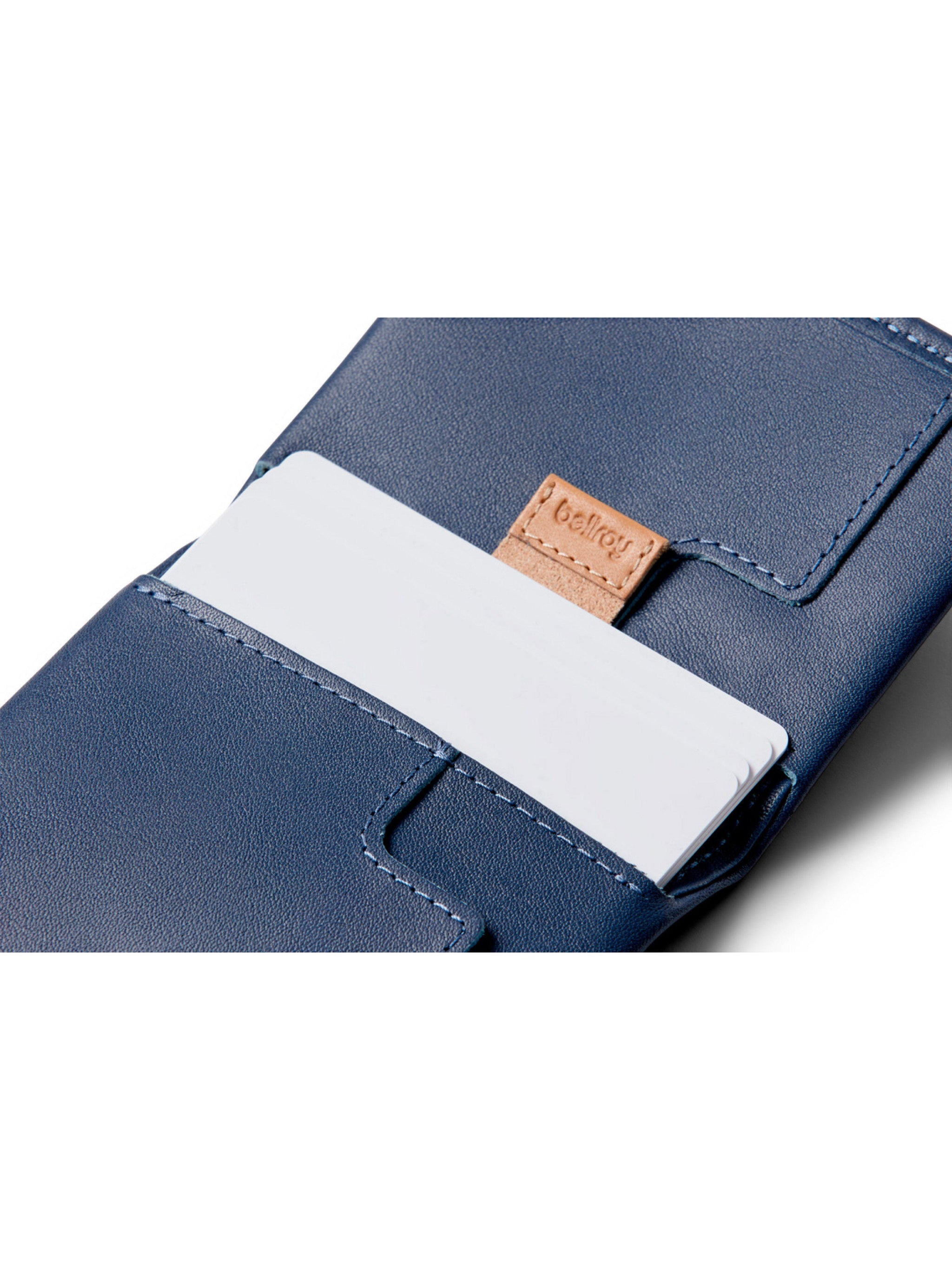 bellroy leather note sleeve wallet blue steel Bellroy Slim Sleeve Wallet Marine Blue