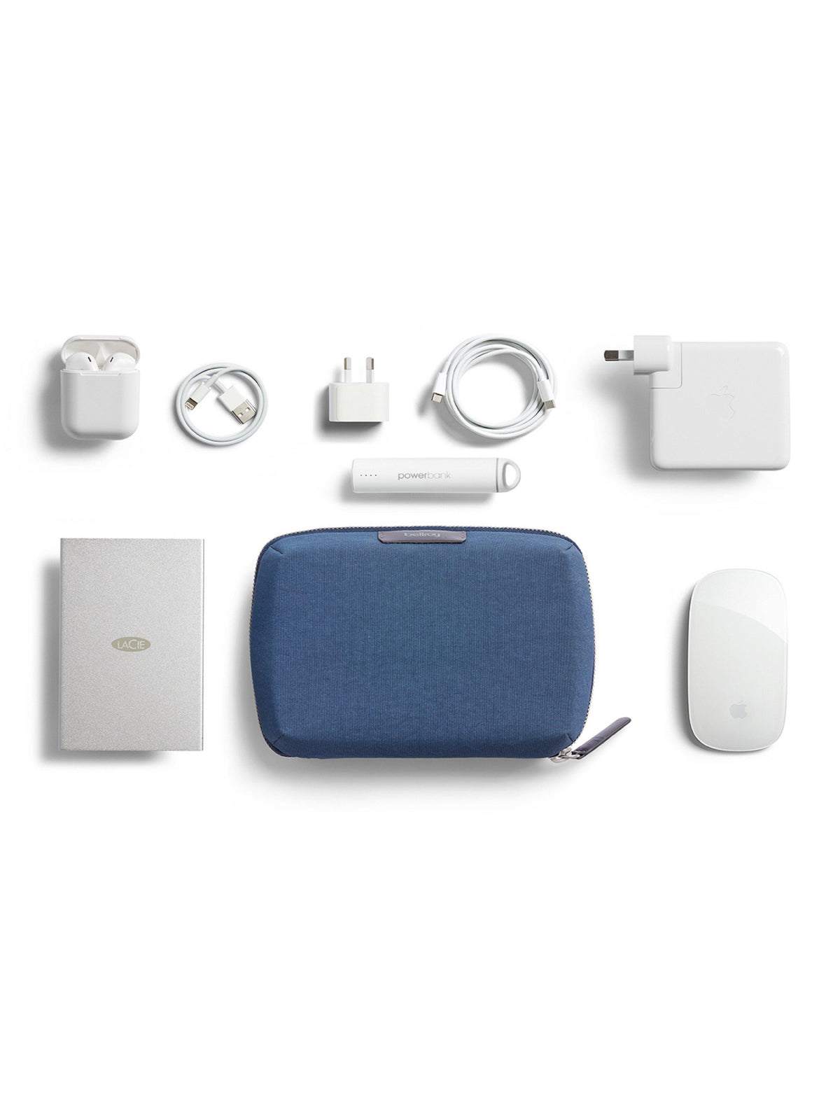 Bellroy Tech Kit Compact Marine Blue Recycled