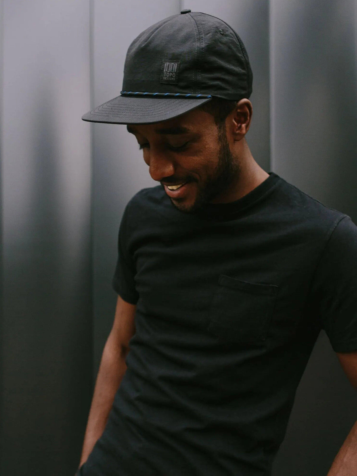Topo Designs Cord Cap Black
