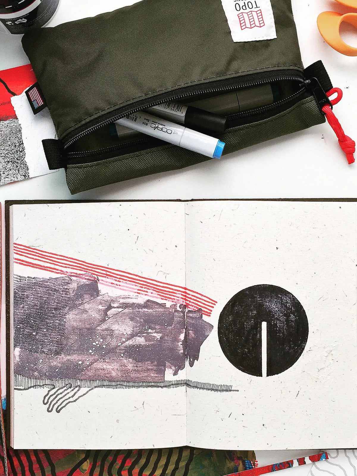Topo Designs Accessory Bags Navy