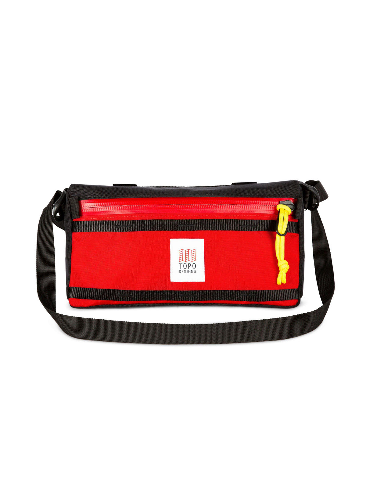 Topo Designs Bike Bag Red Black