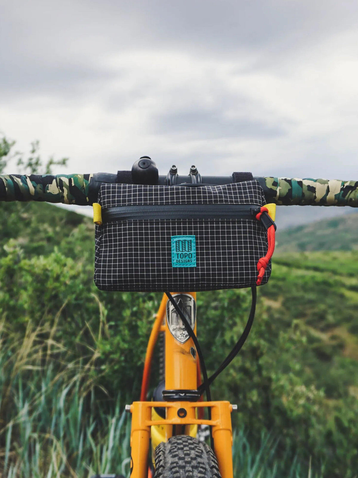 Topo Designs Mini Bike Bag Red