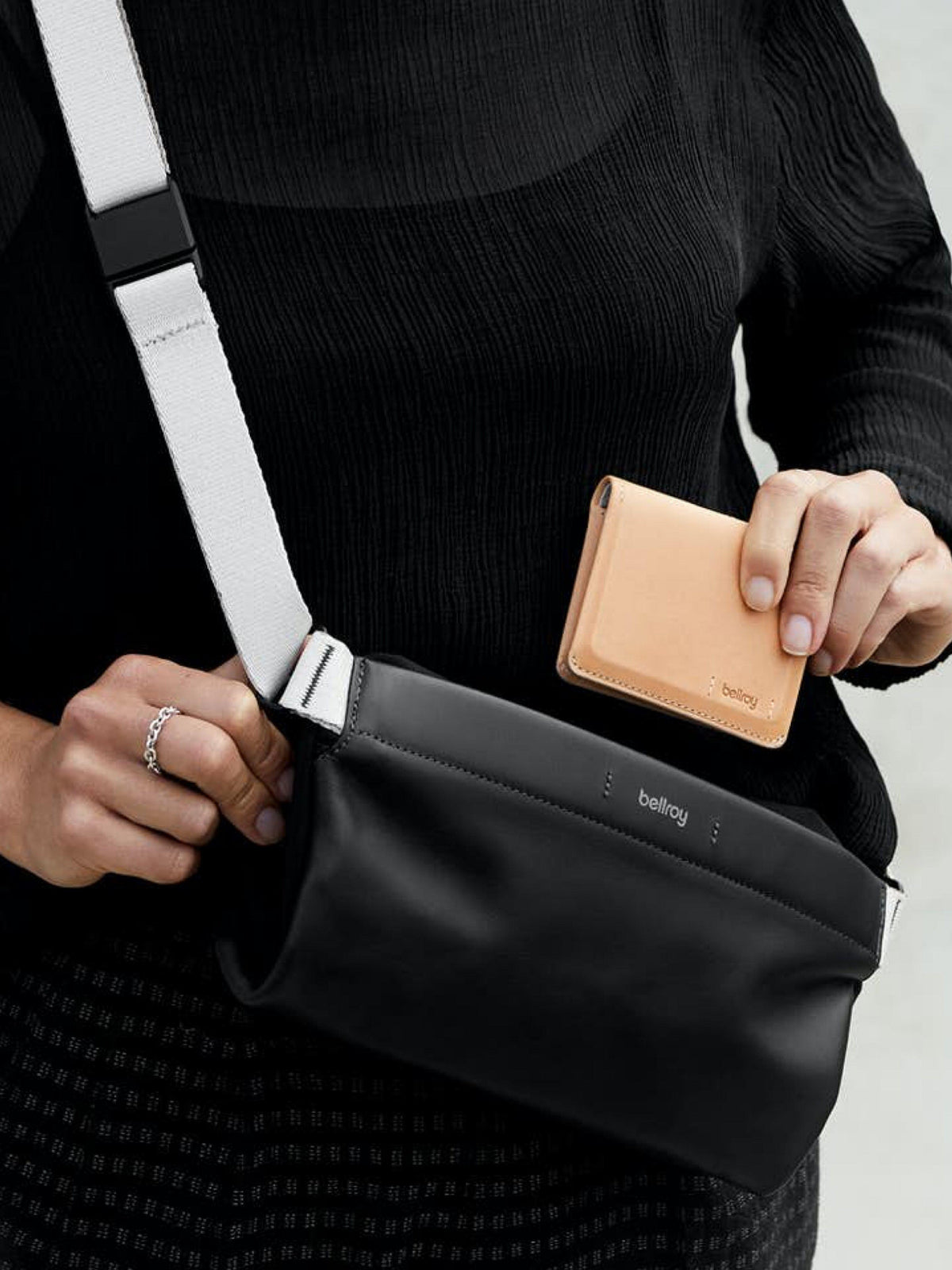 Bellroy Slim Sleeve Wallet Premium Edition Black RFID