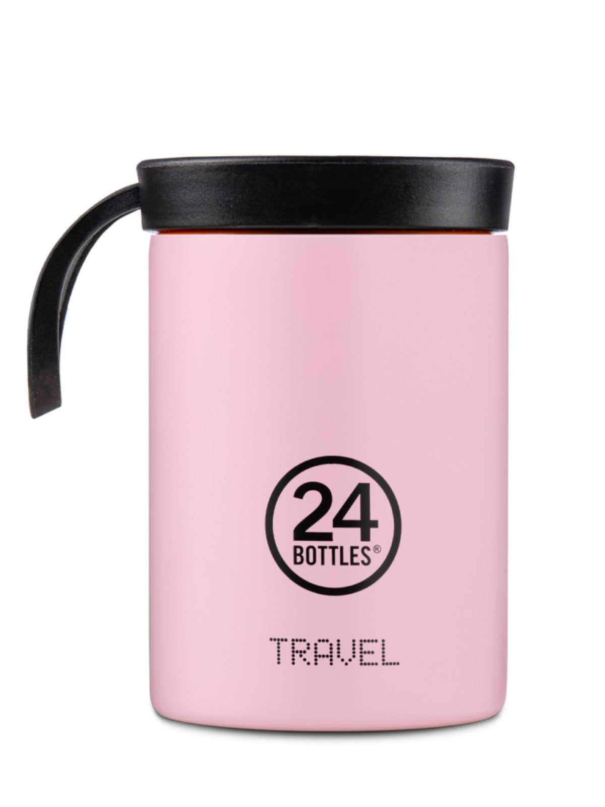 24Bottles Travel Snack Pot Candy Pink 350ml