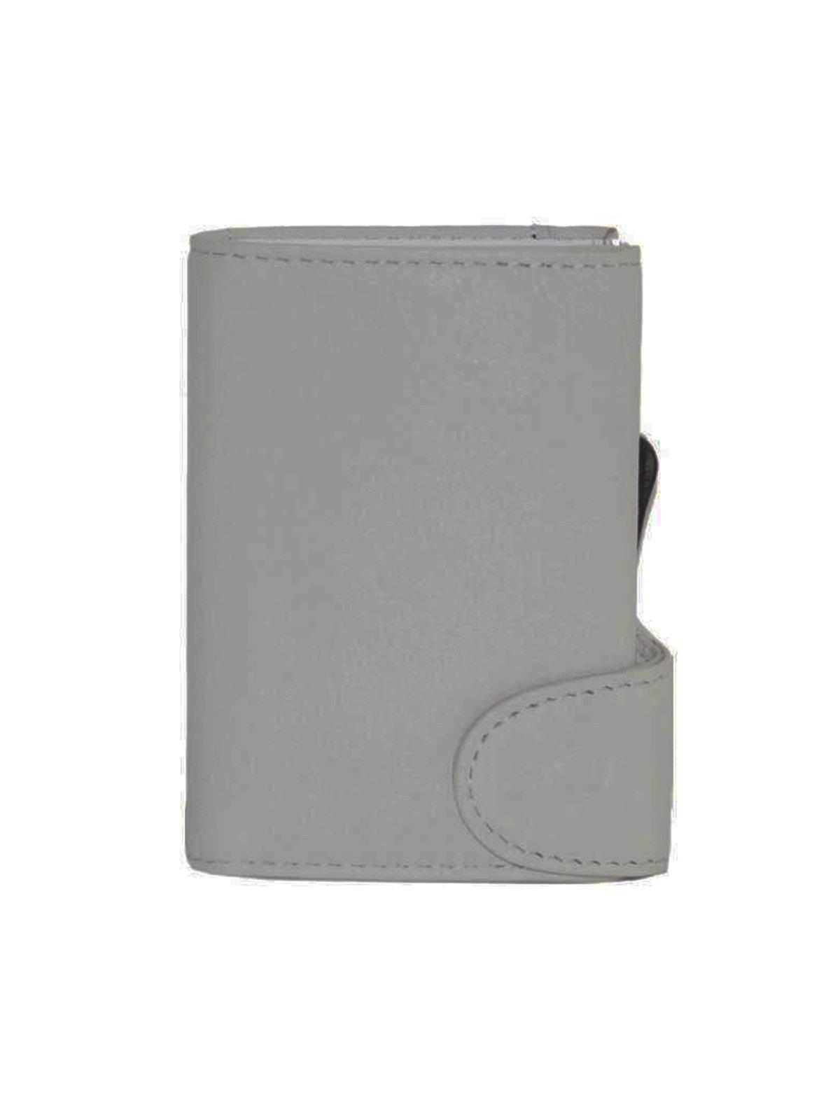 C-Secure Italian Leather RFID Wallet Fog
