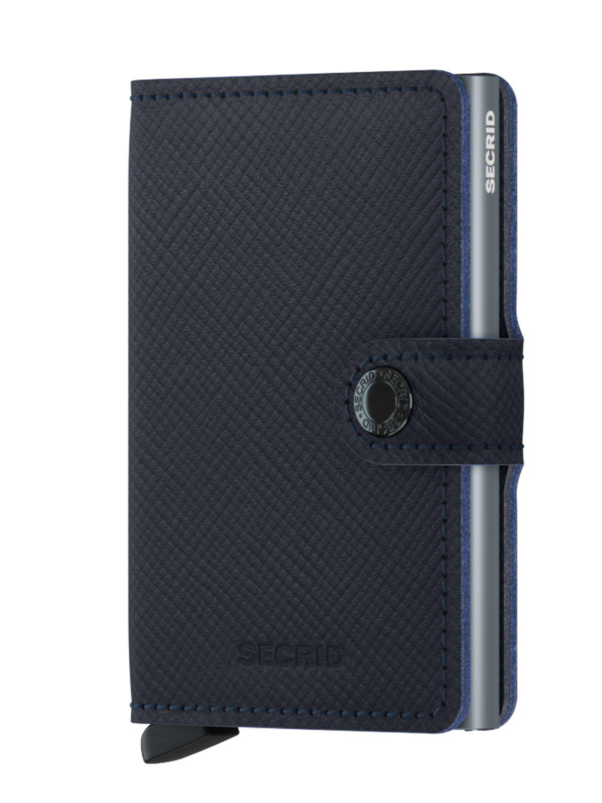 Secrid Miniwallet Saffiano Navy