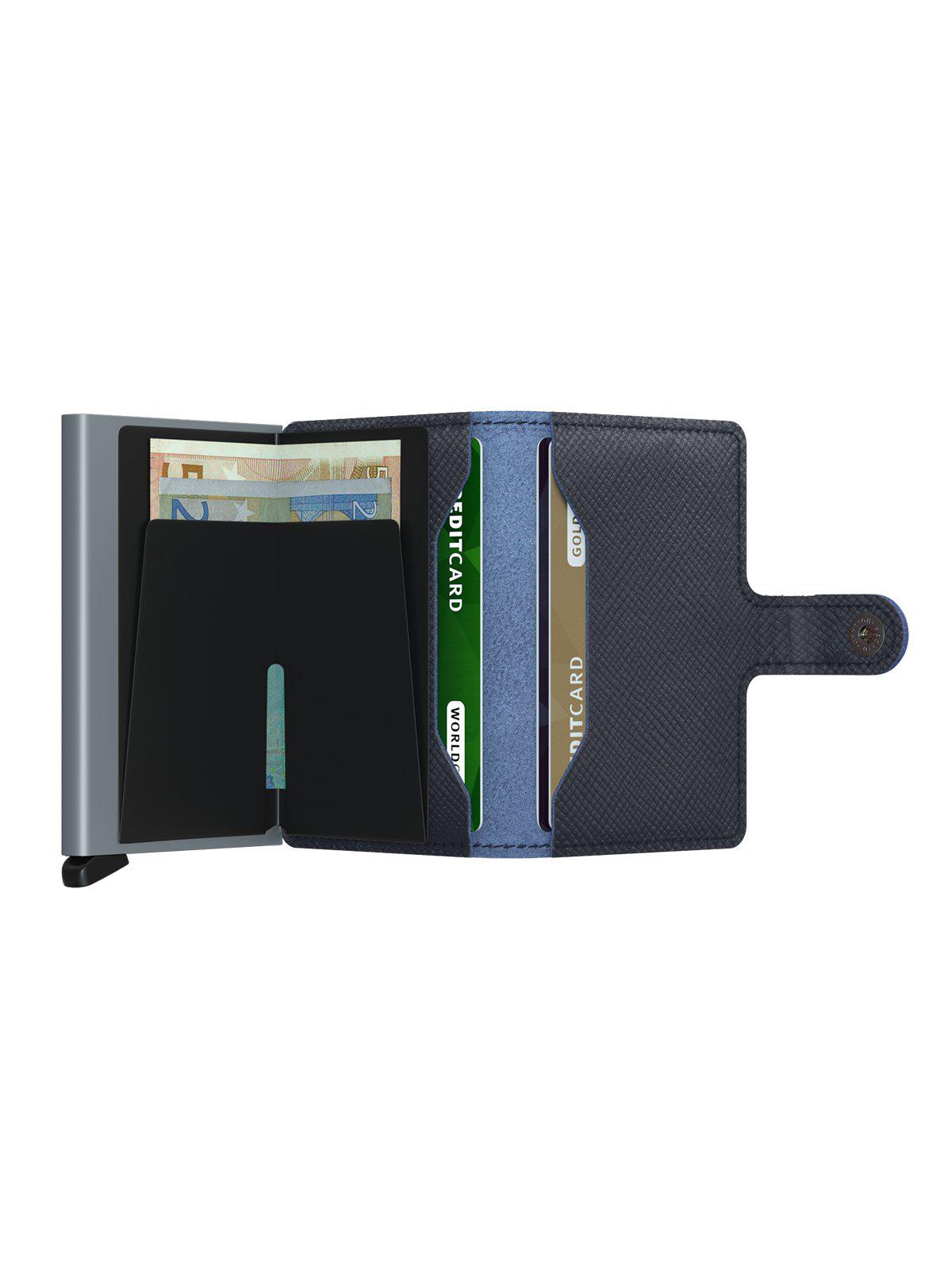 Secrid Miniwallet Saffiano Navy
