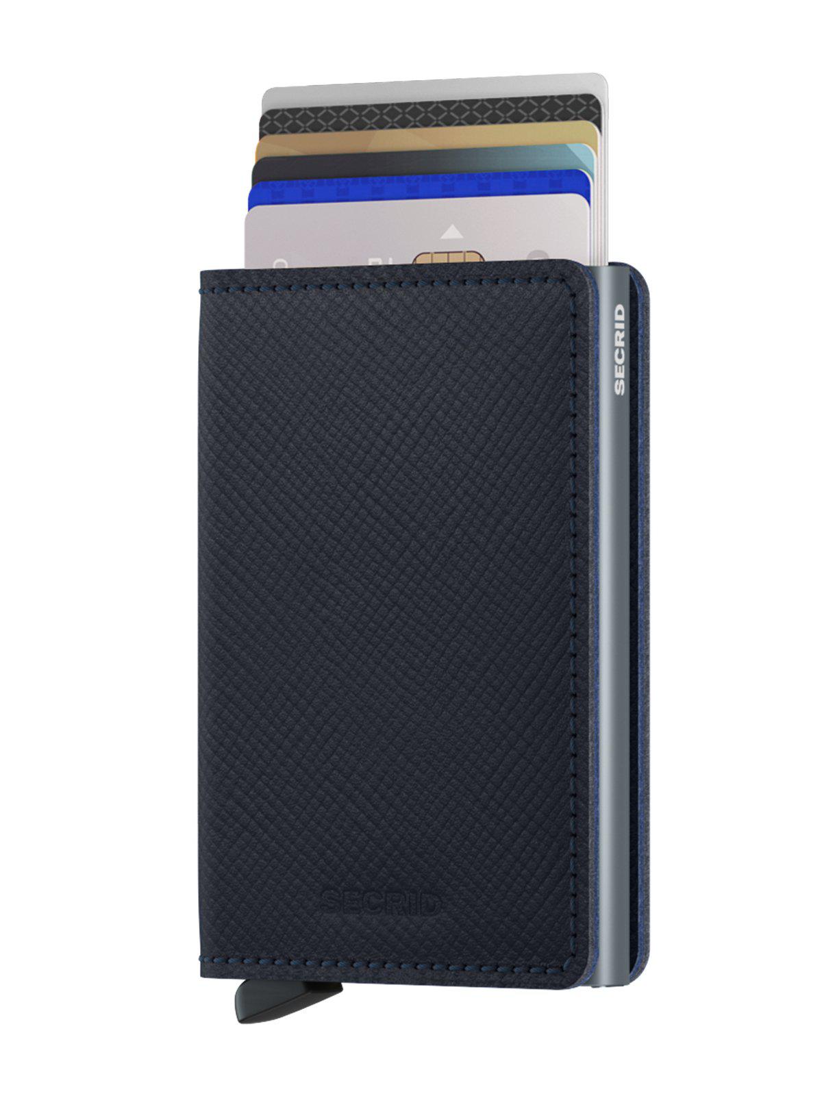 Secrid Slimwallet Saffiano Navy
