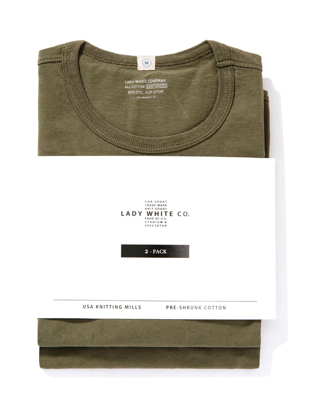 Lady White Co. Our White T-Shirt Olive - MORE by Morello Indonesia