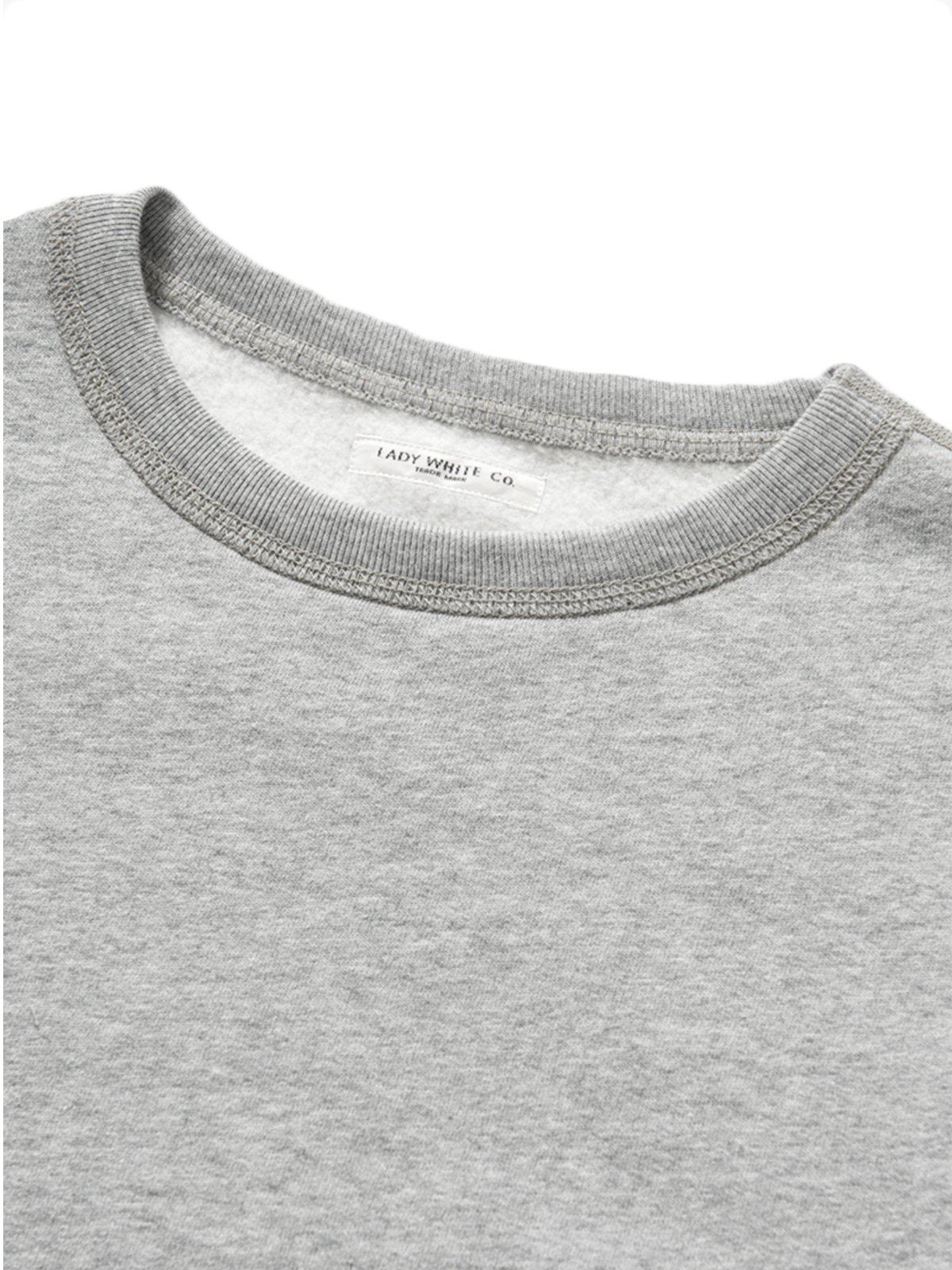 Lady White Co. Lite Sweatshirt Heather Grey - MORE by Morello Indonesia