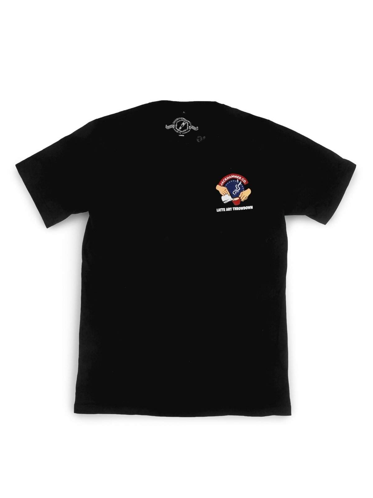 Jackhammer Latte Art Tee Black - MORE by Morello Indonesia