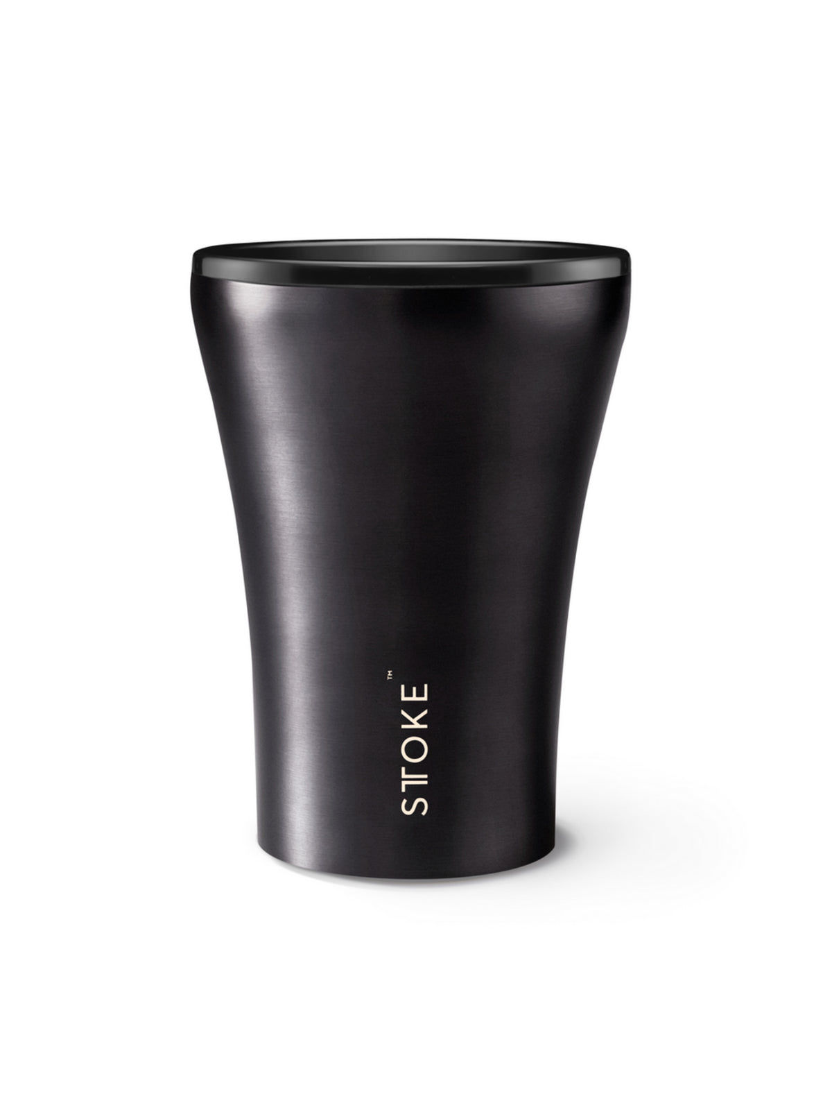 Sttoke Limited Edition Insulated Ceramic Cup 8oz Gunmetal Grey
