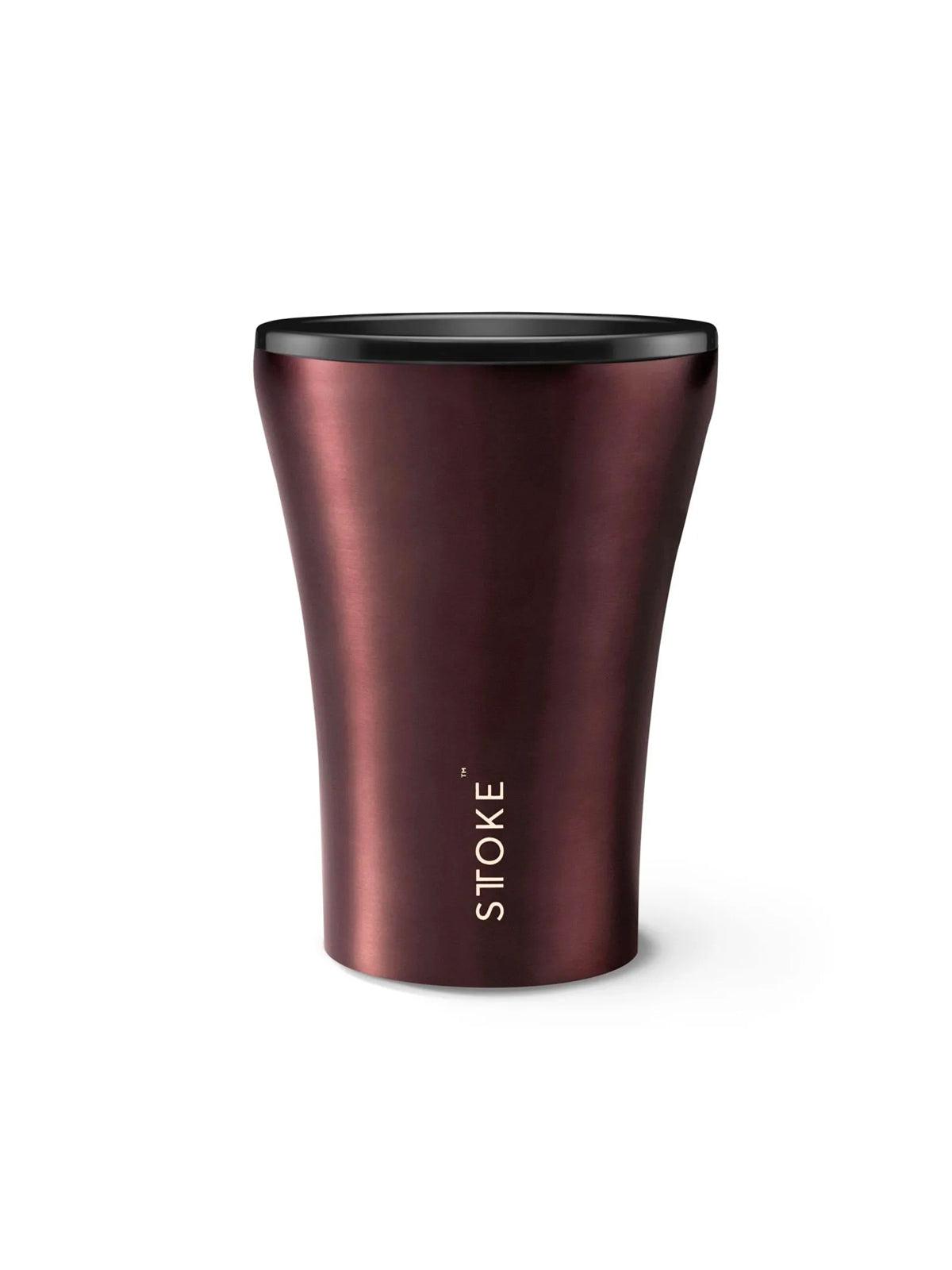 Sttoke Limited Edition Insulated Ceramic Cup 8oz Rustic Brown