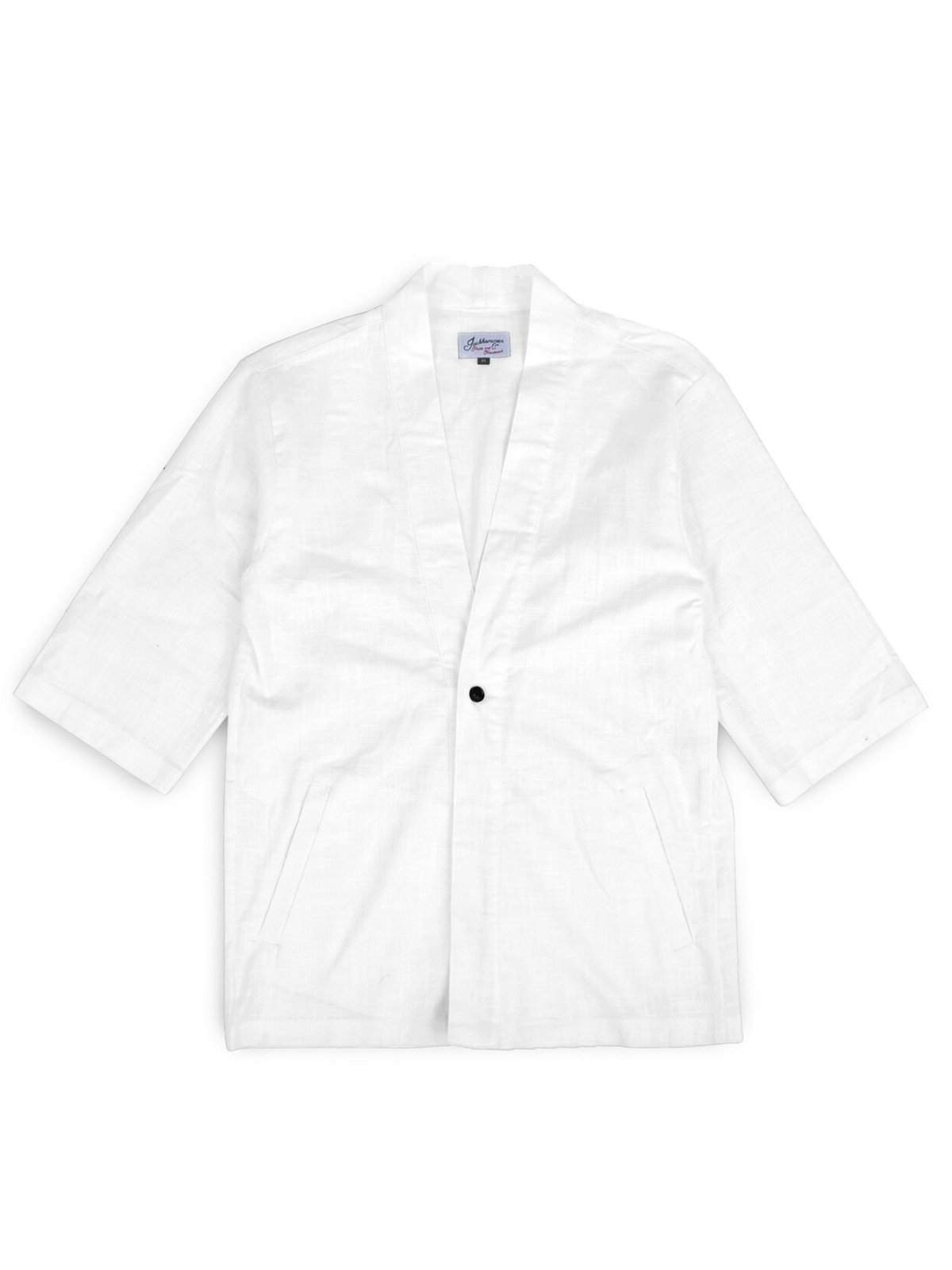 Jackhammer Linen Noragi White - MORE by Morello Indonesia