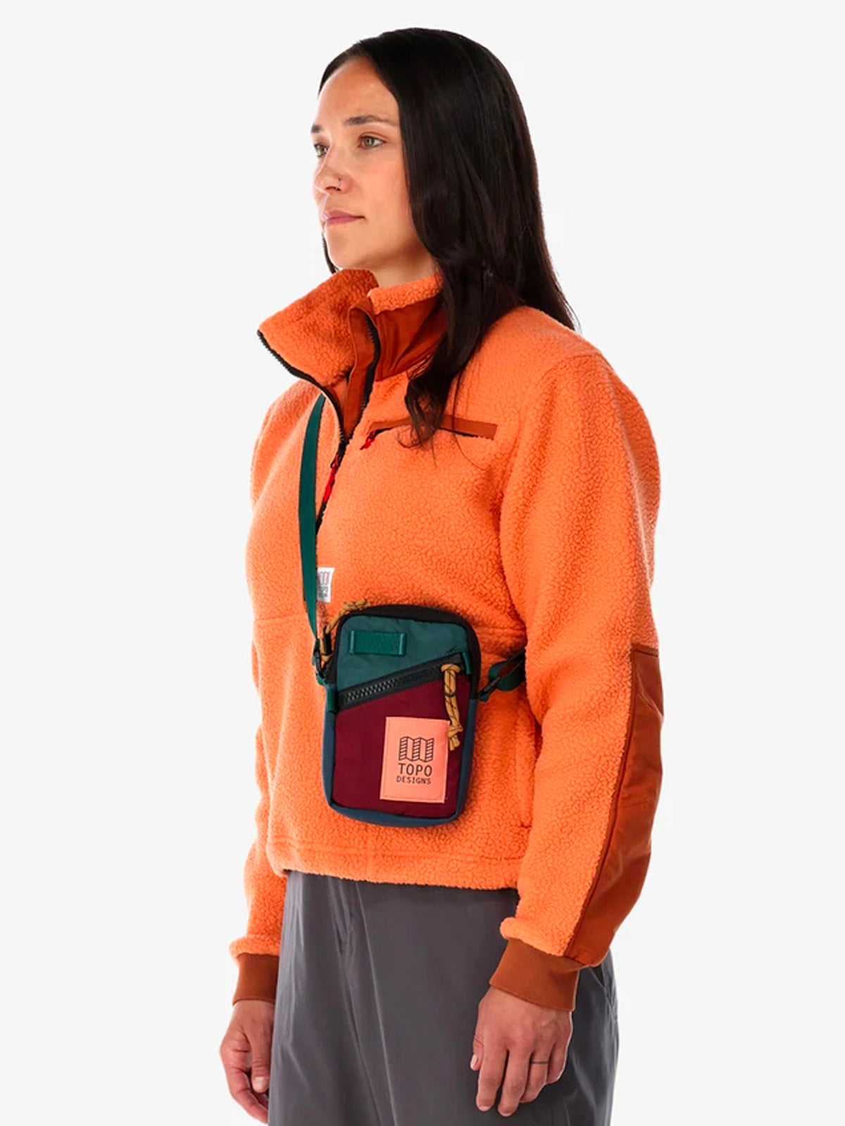 Topo Designs Mini Shoulder Bag Light Green