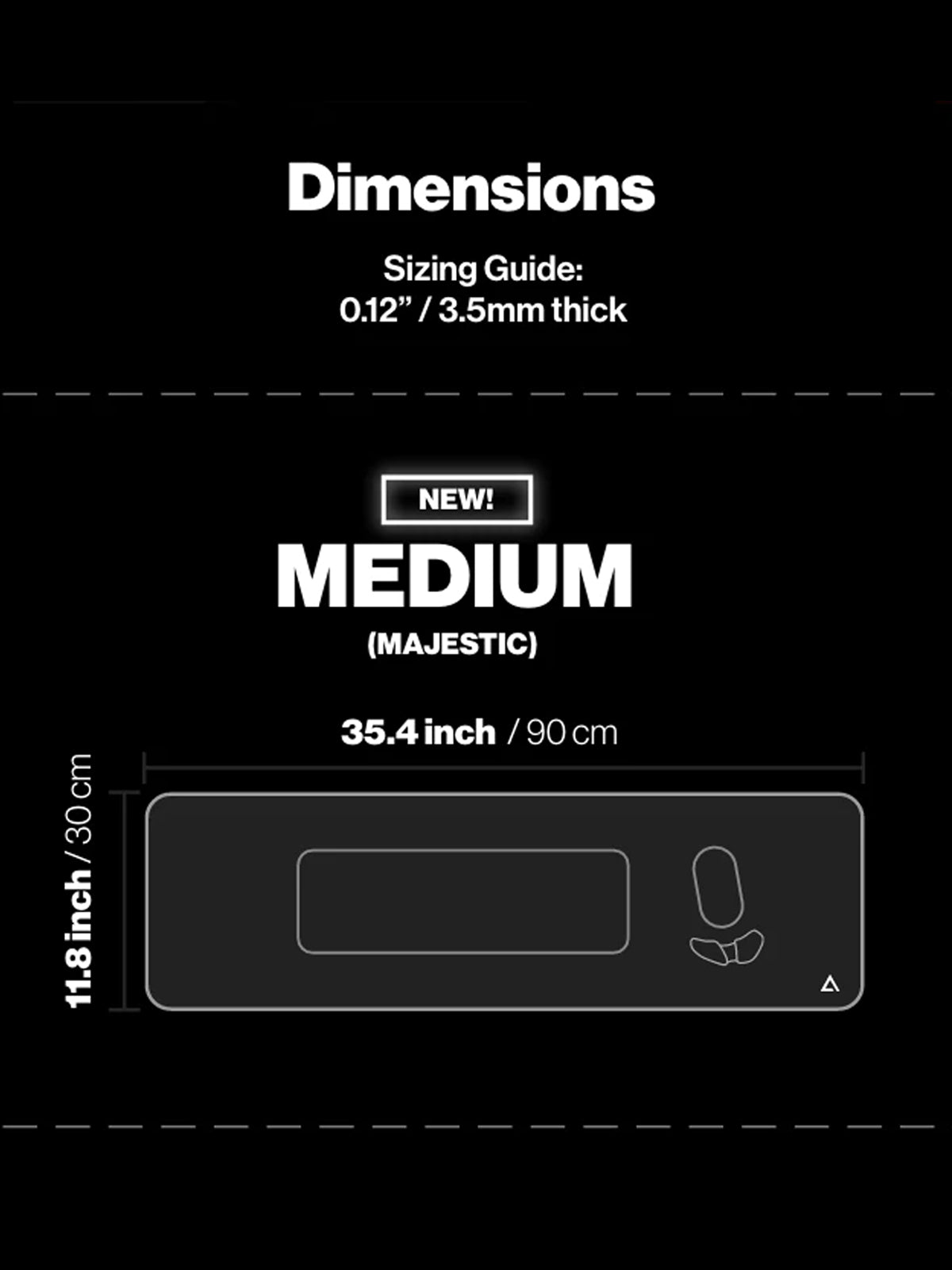 Deltahub Minimalistic Desk Pad