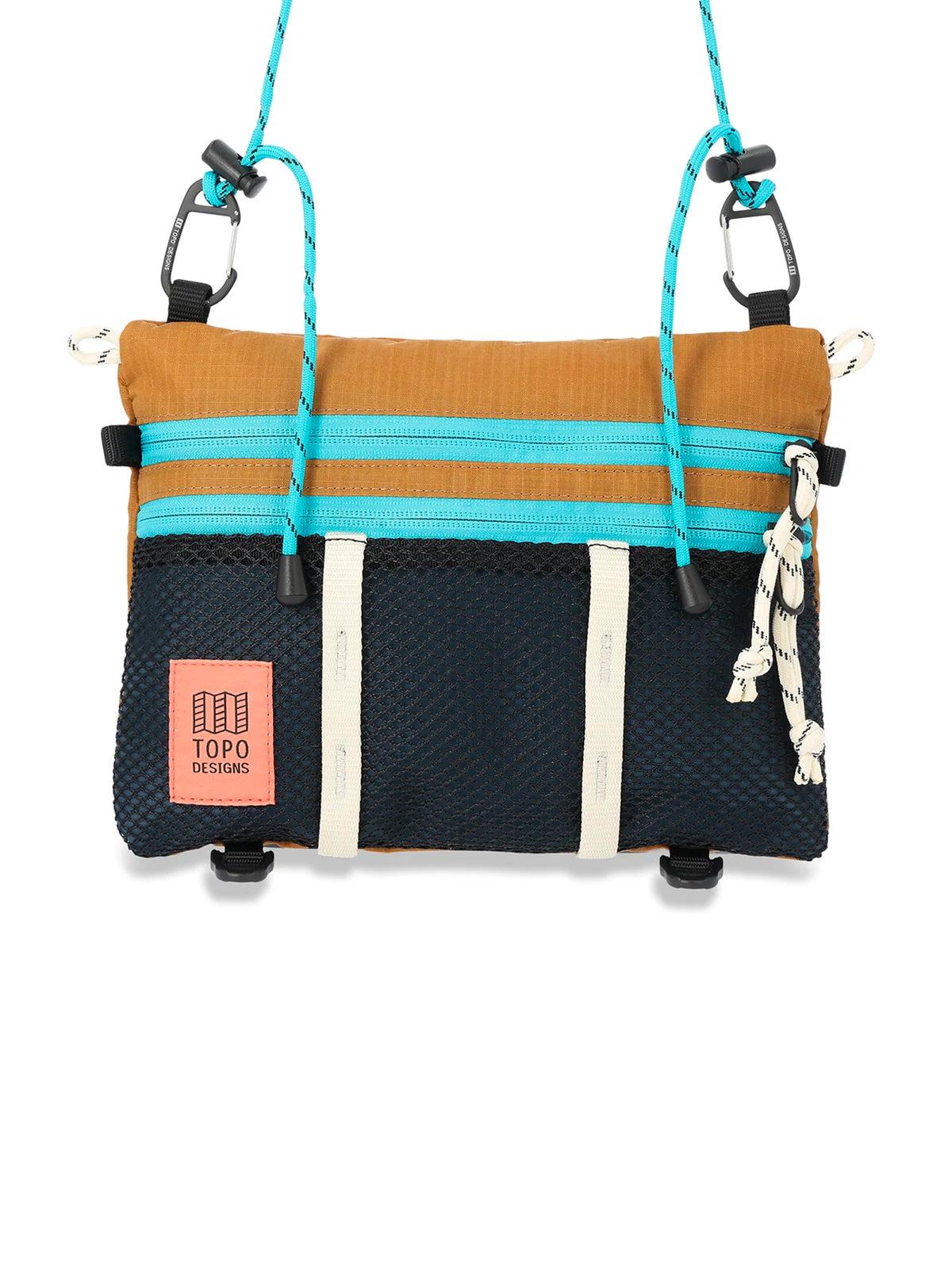 Topo Designs Mountain Accessory Shoulder Bag Khaki Pond Blue