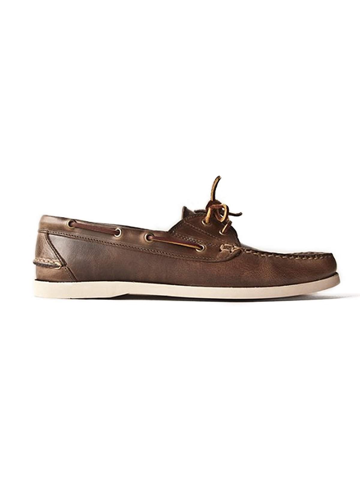 Oakstreet Bootmakers Natural Boat Shoe - MORE by Morello Indonesia