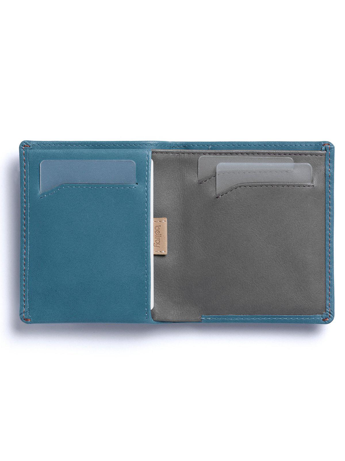 bellroy leather note sleeve wallet blue steel Bellroy Note Sleeve Wallet Arctic Blue