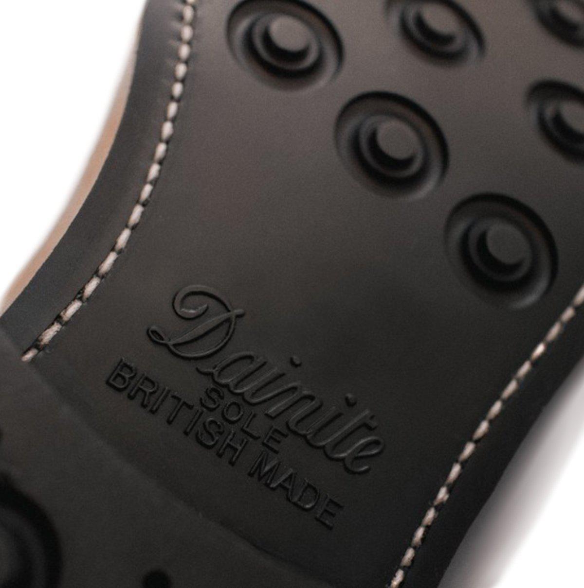 Oakstreet Bootmakers Black Dainite Captoe Trench Boot - MORE by Morello Indonesia