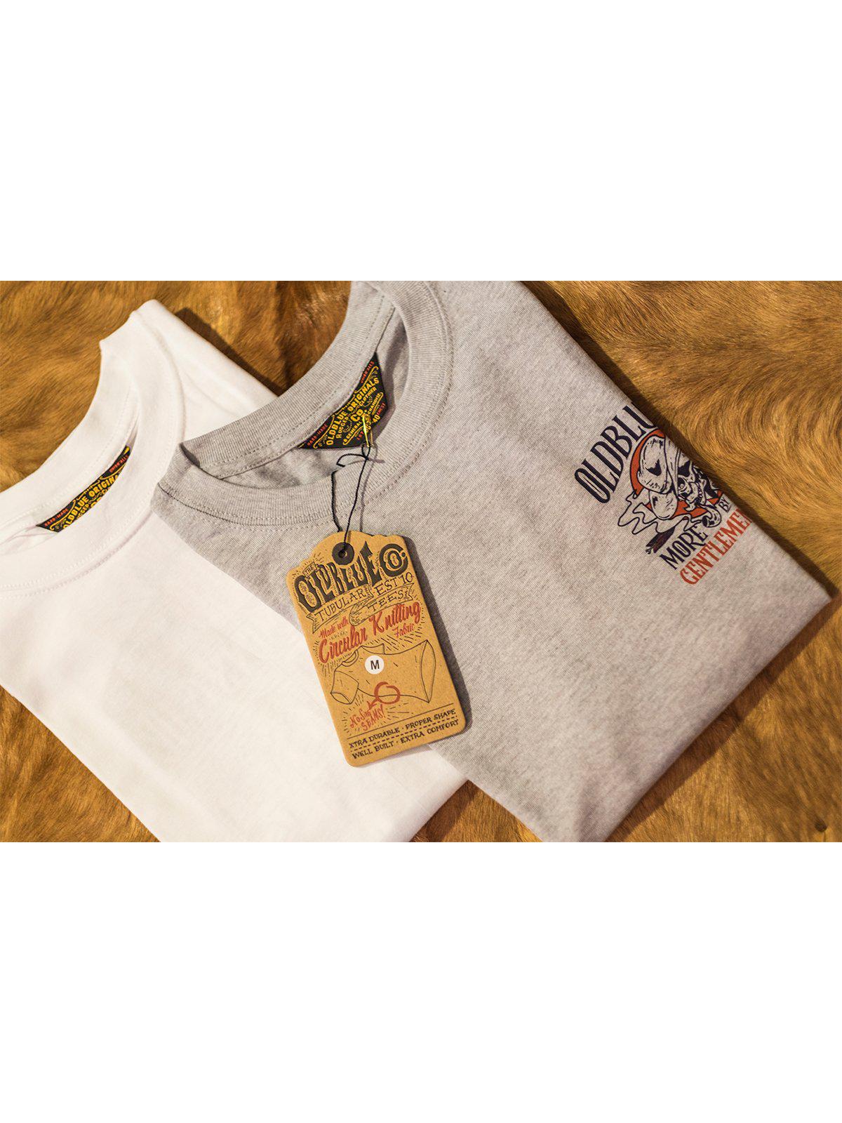 Oldblue Co. x MORE by Morello Tee The Gentlemen&#39;s Club Ash Grey - MORE by Morello Indonesia