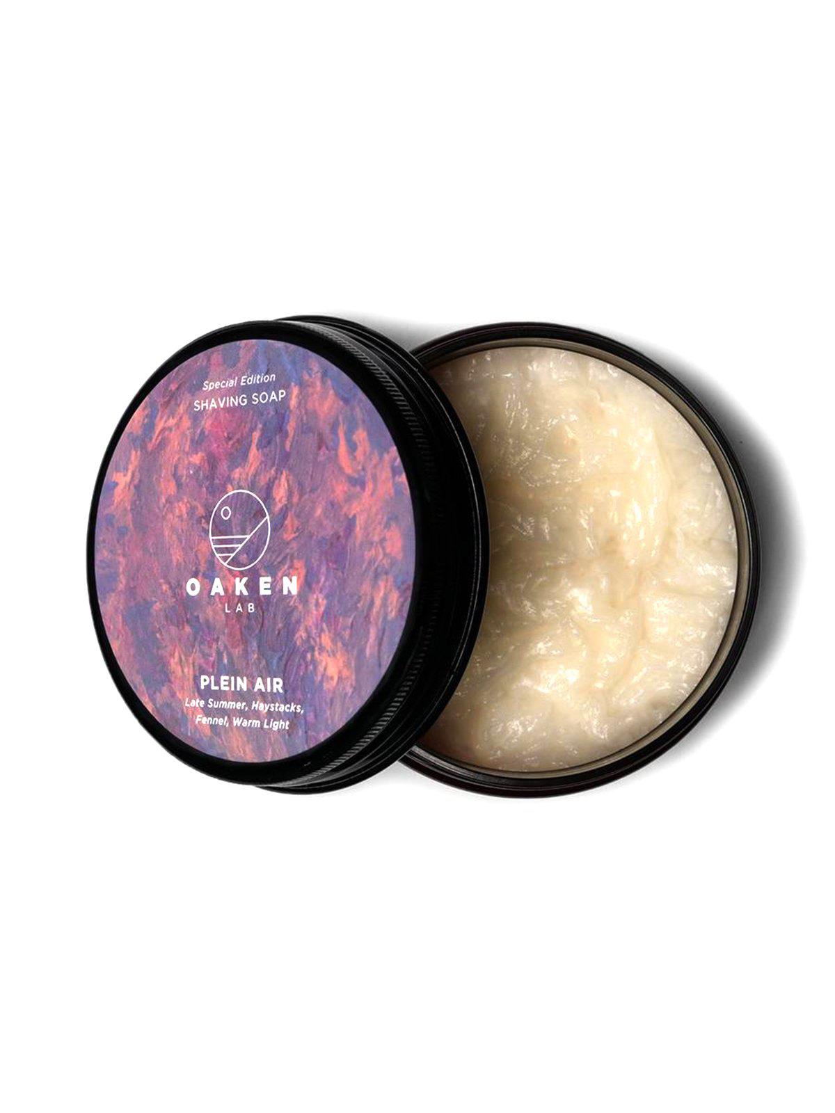 Oaken Lab Shaving Soap Plein Air 114g - MORE by Morello Indonesia