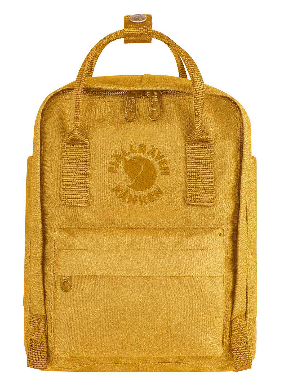 Fjallraven Re-Kanken Mini Backpack Sunflower Yellow MORE by
