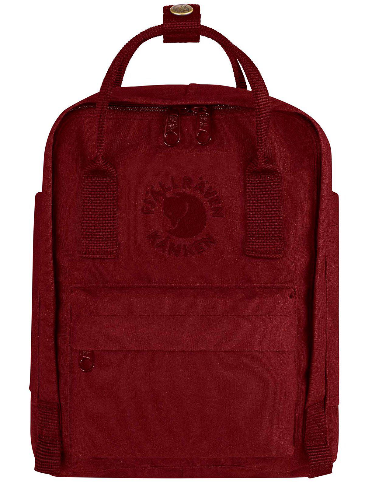 Fjallraven Re-Kanken Mini Backpack Ox Red - MORE by Morello Indonesia