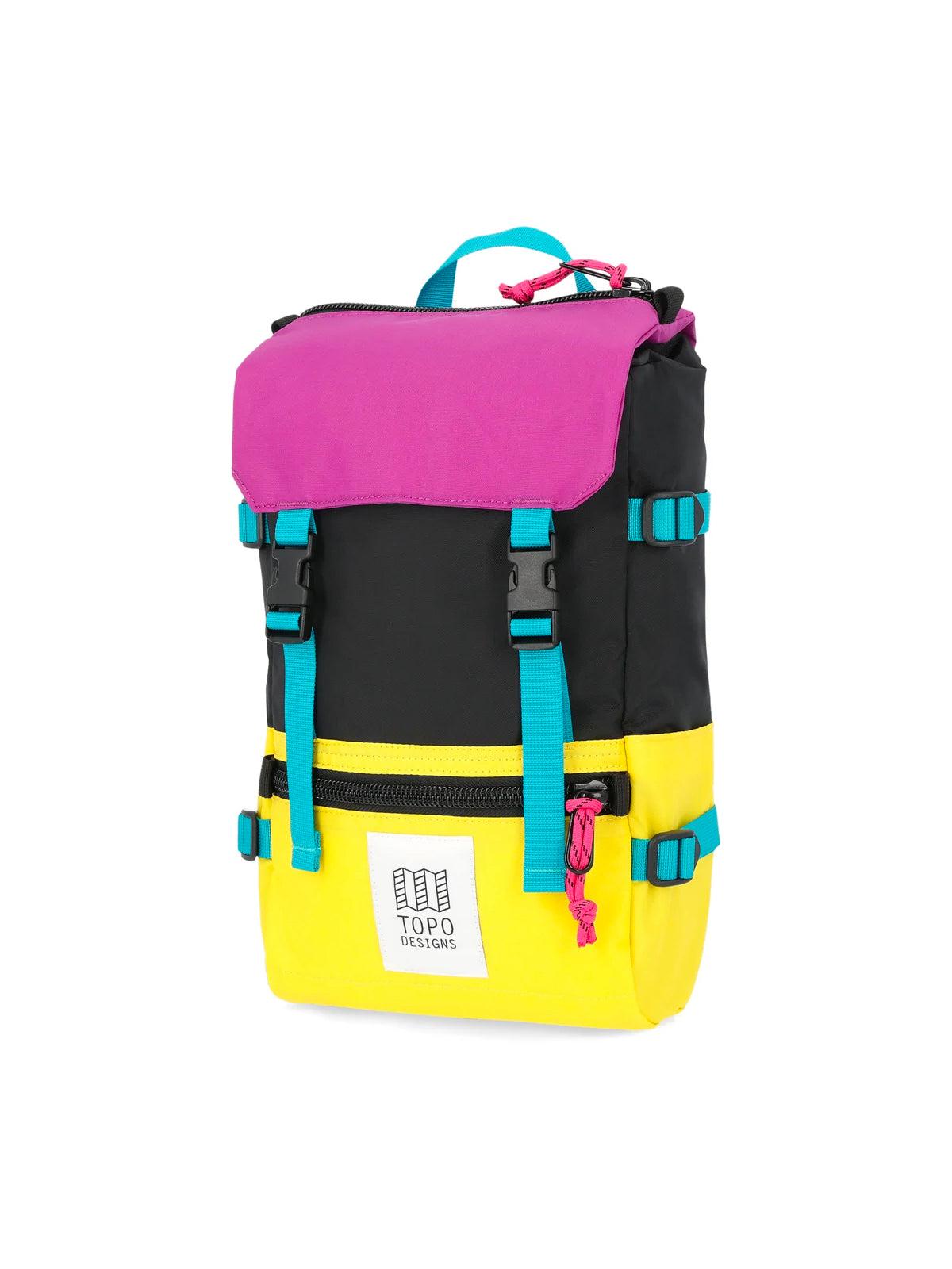 Topo Rover Mini Topo Designs Rover Pack Mini Bright Yellow Black - MORE by Morello ...