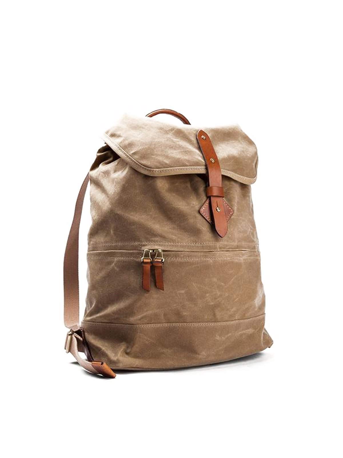 Tanner Goods Voyager Daypack Waxed Field Tan - MORE by Morello Indonesia