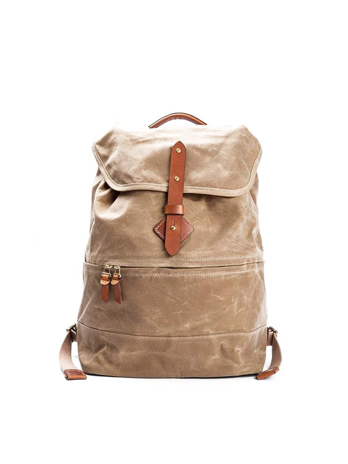 Tanner Goods Voyager Daypack Waxed Field Tan - MORE by Morello Indonesia