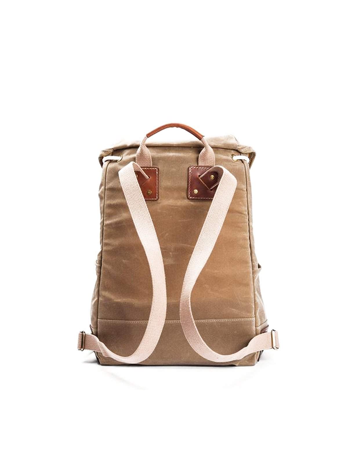 Tanner Goods Voyager Daypack Waxed Field Tan - MORE by Morello Indonesia