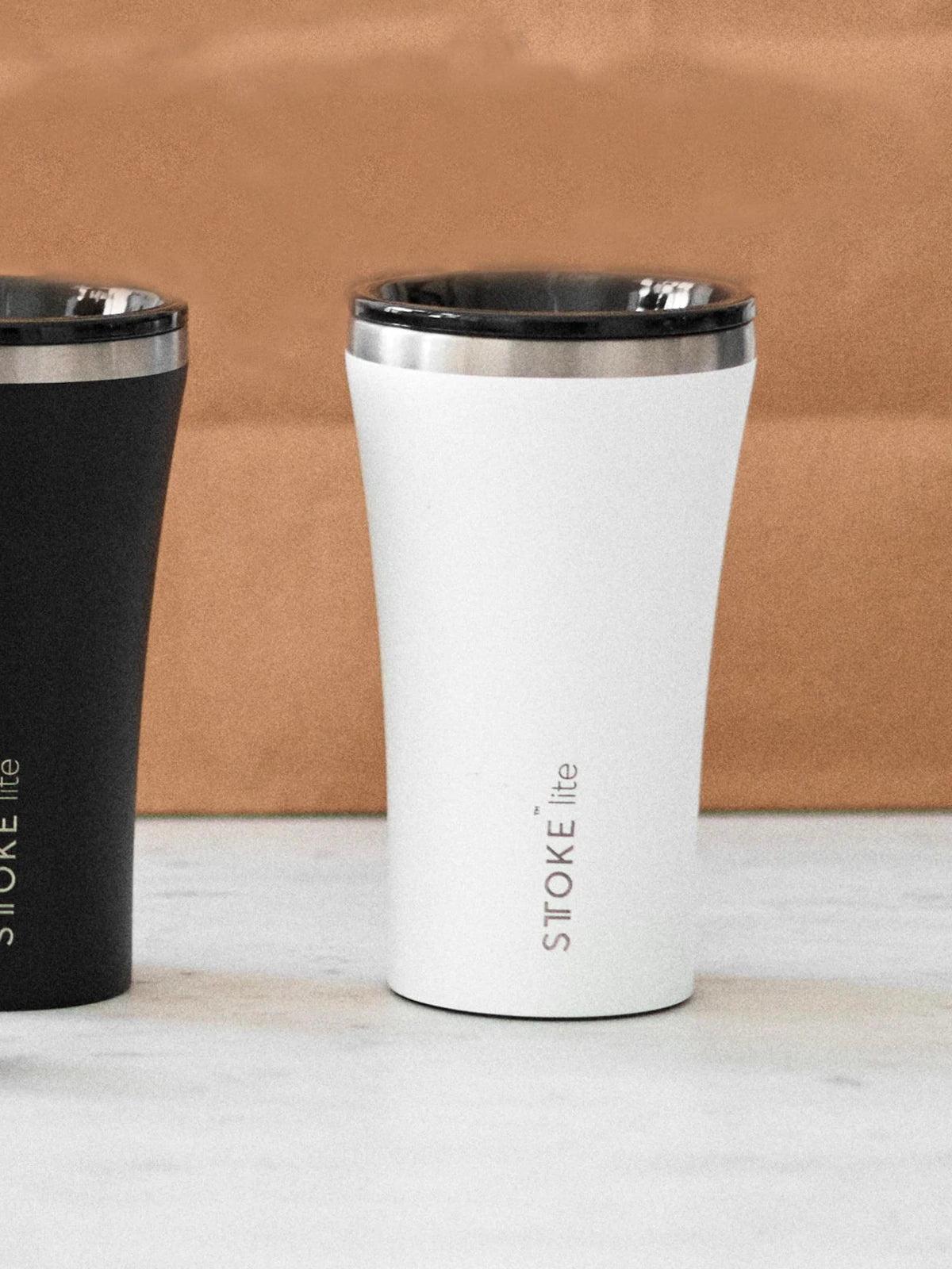 Sttoke Lite Insulated Cup 12oz Frost White