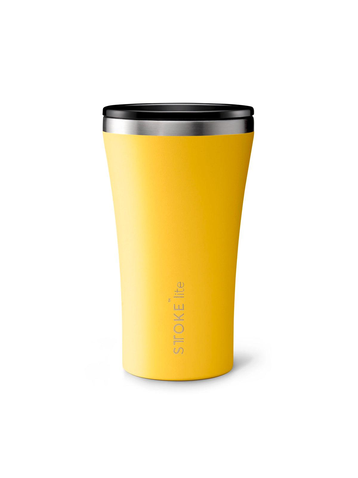 Sttoke Lite Insulated Cup 12oz Sunbeam Yellow