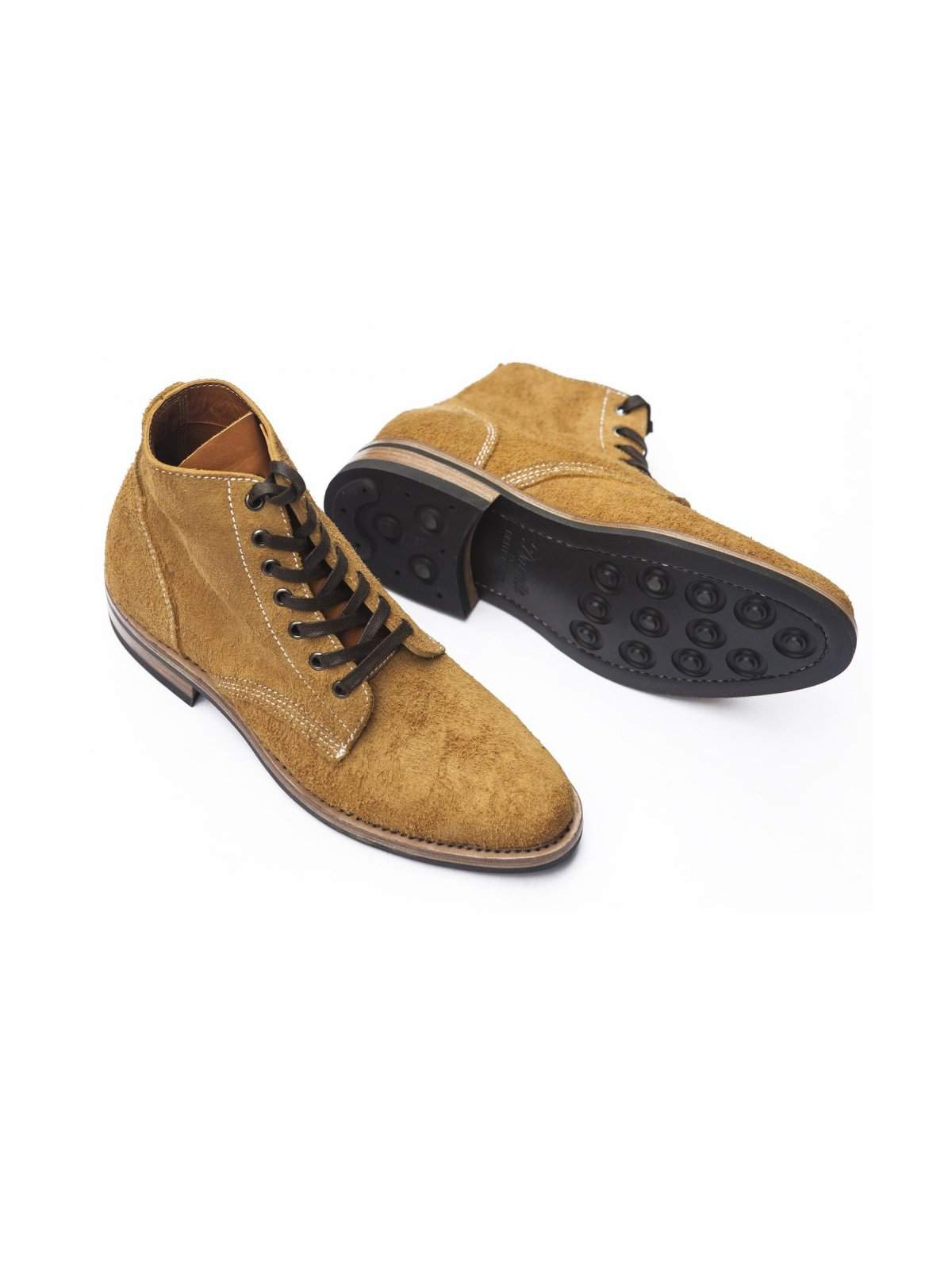 Santalum Boondockers Boots Tan Roughout - MORE by Morello Indonesia