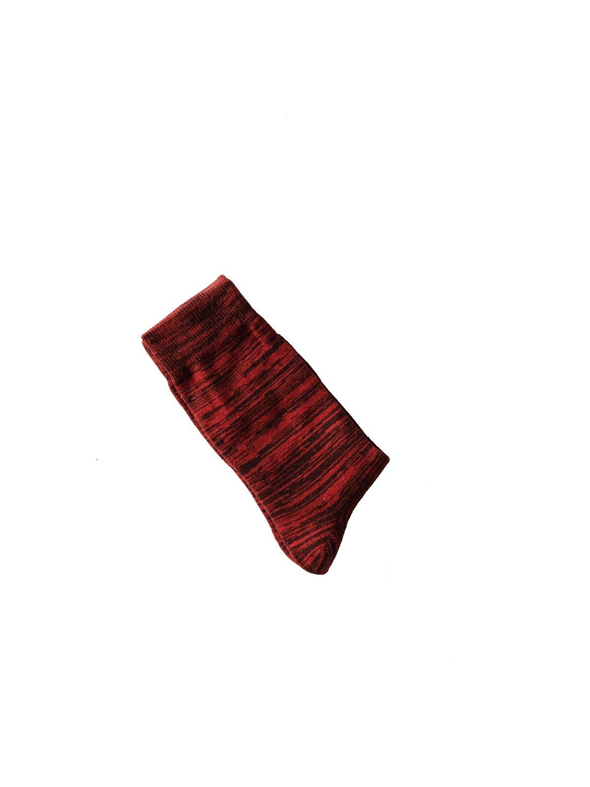 Sinau Socks Sashi Maroon - MORE by Morello Indonesia