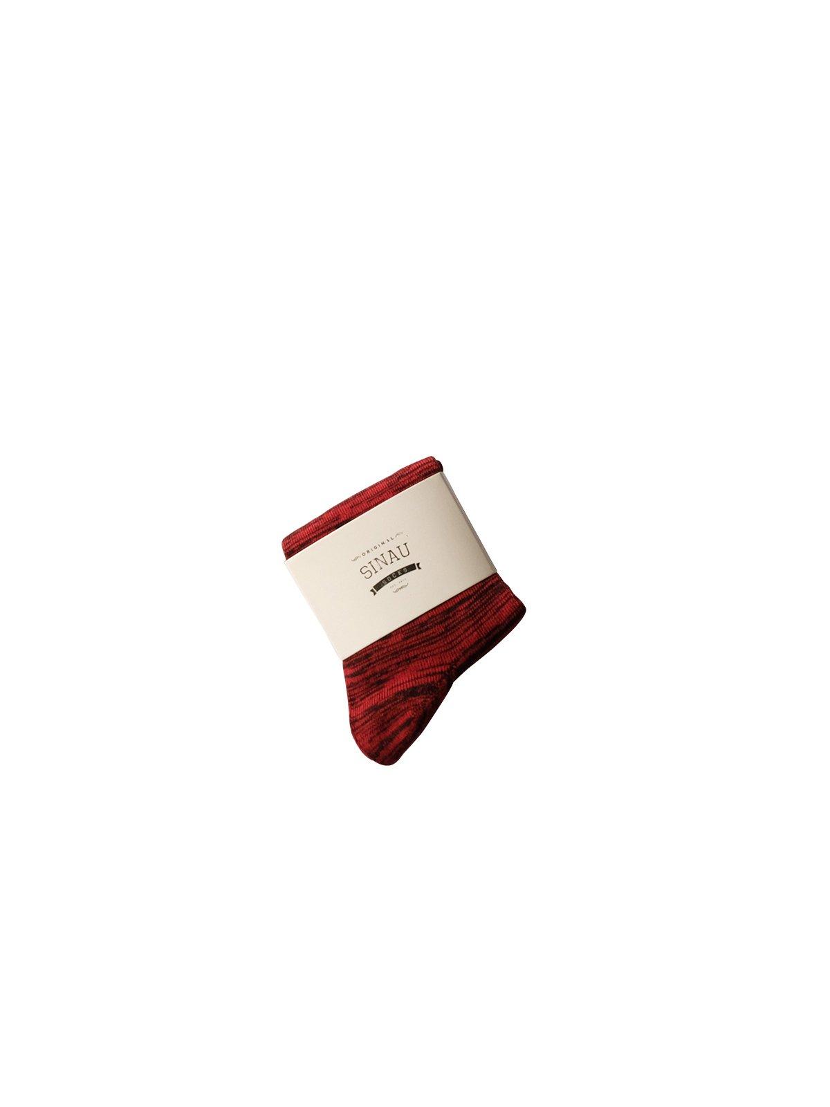 Sinau Socks Sashi Maroon - MORE by Morello Indonesia