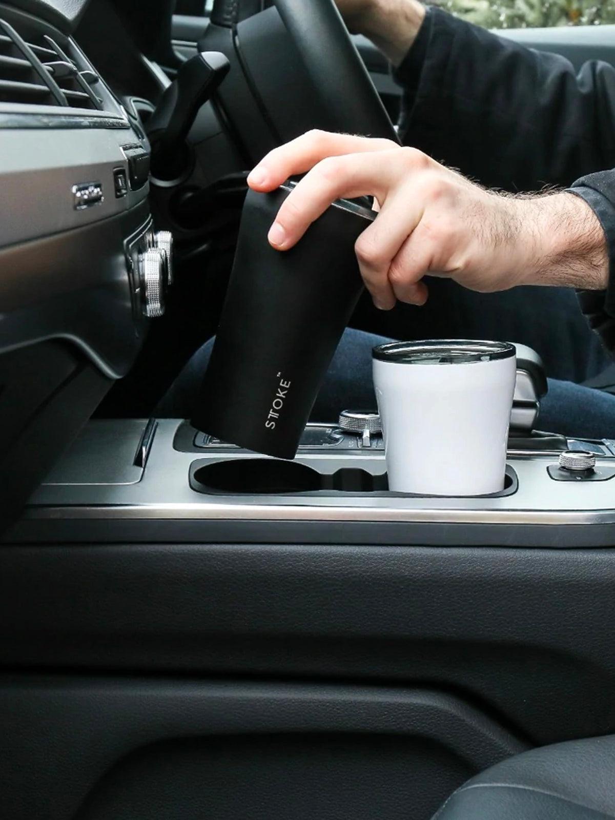 Sttoke Classic Insulated Ceramic Cup 12oz Luxe Black