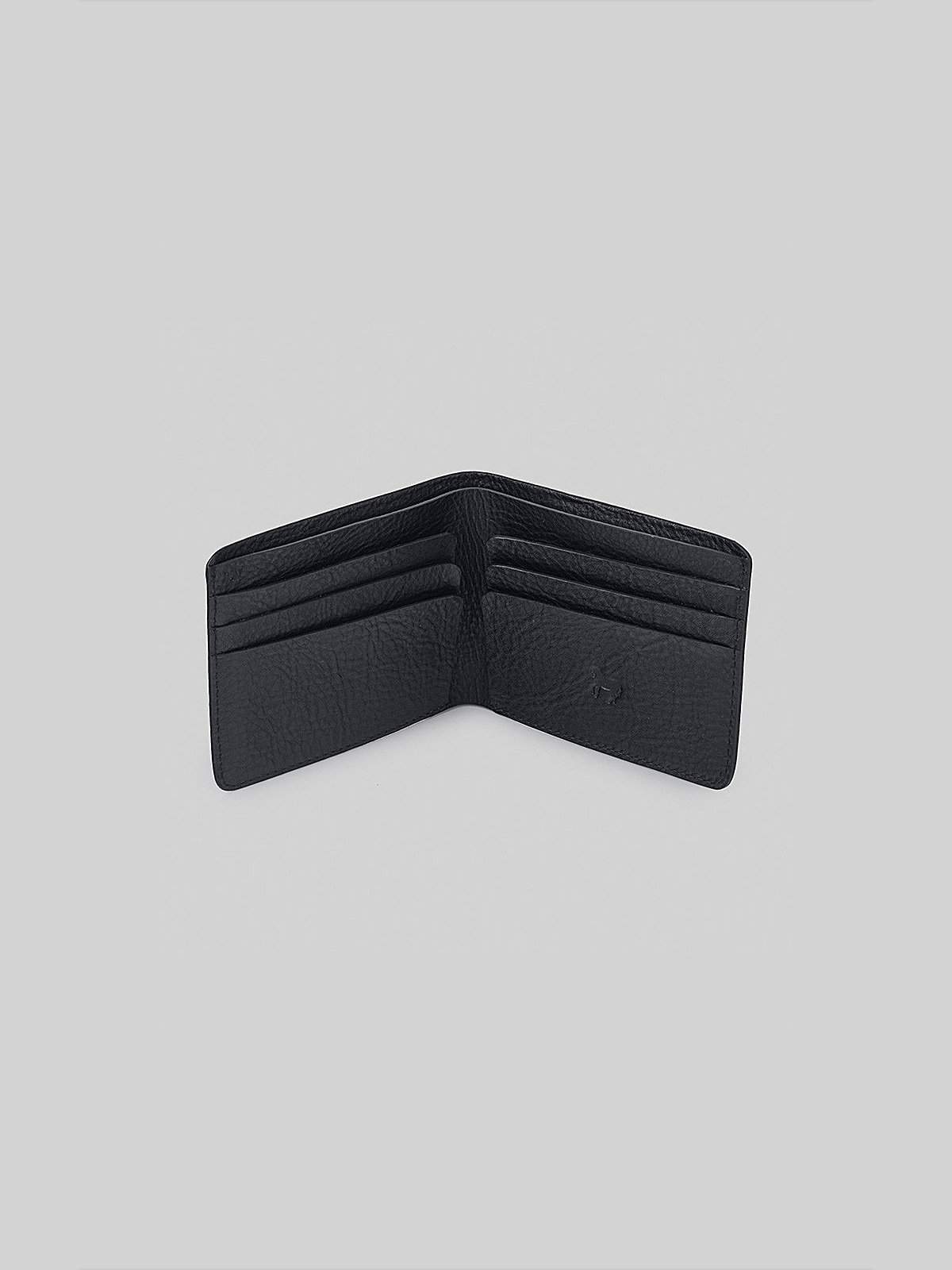 The Horse Men&#39;s Wallet in Black Leather - MORE by Morello Indonesia